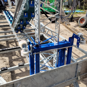 Zawieszenie burtowe składane do transportu